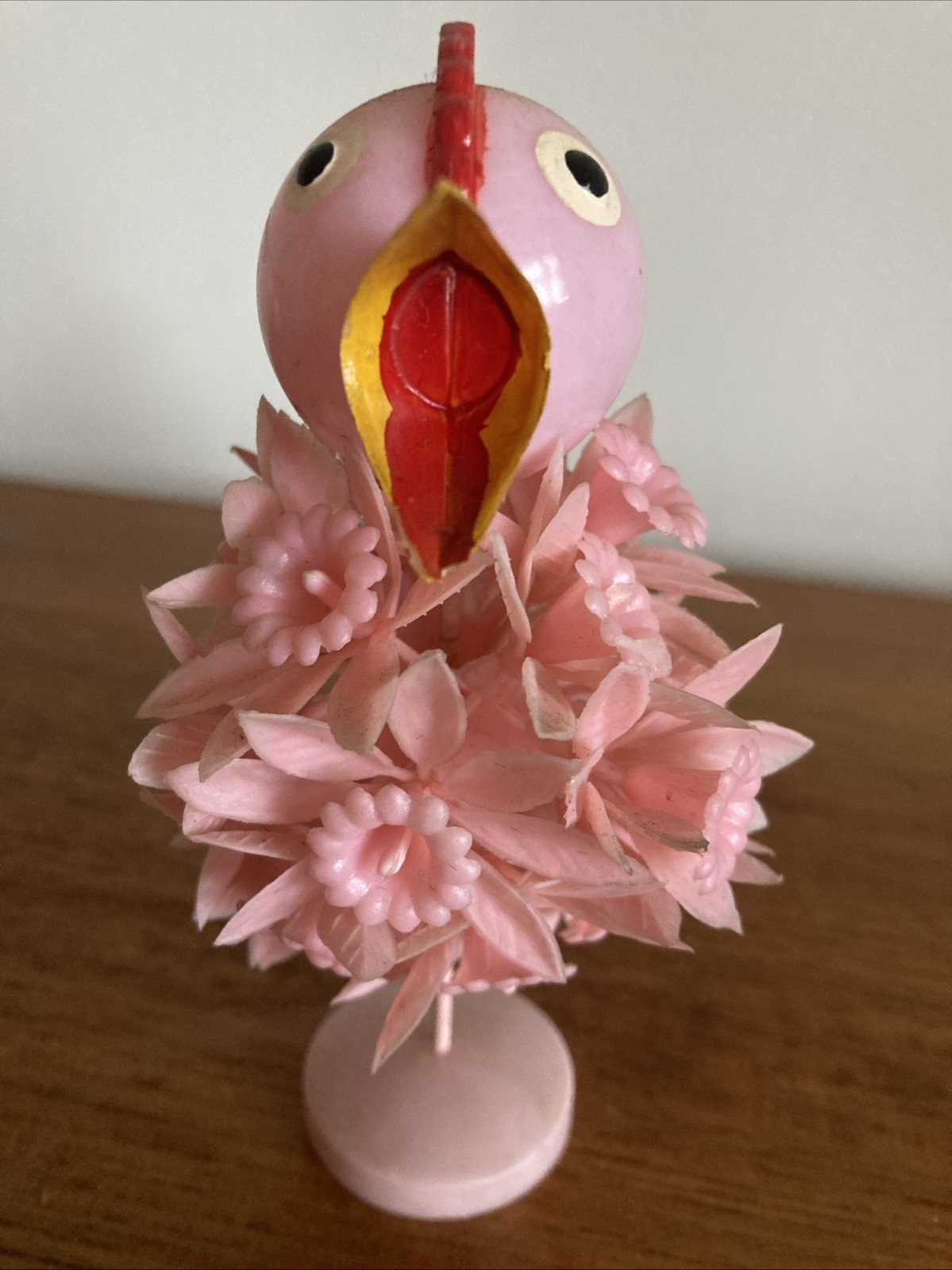 vintage mid century plastic Easter chick, Hong Kong