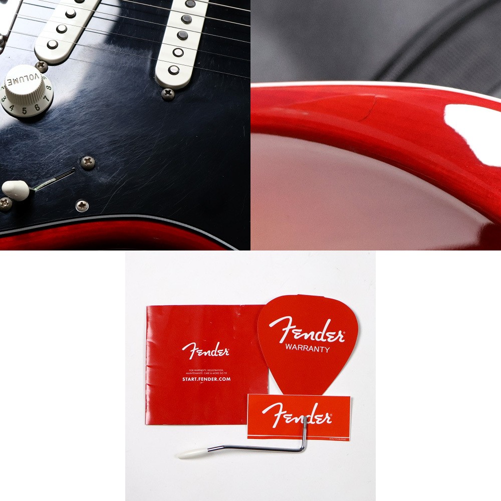 Fender Player Stratocaster Plus Top Maple Fingerboard Aged Cherry Burst Made in