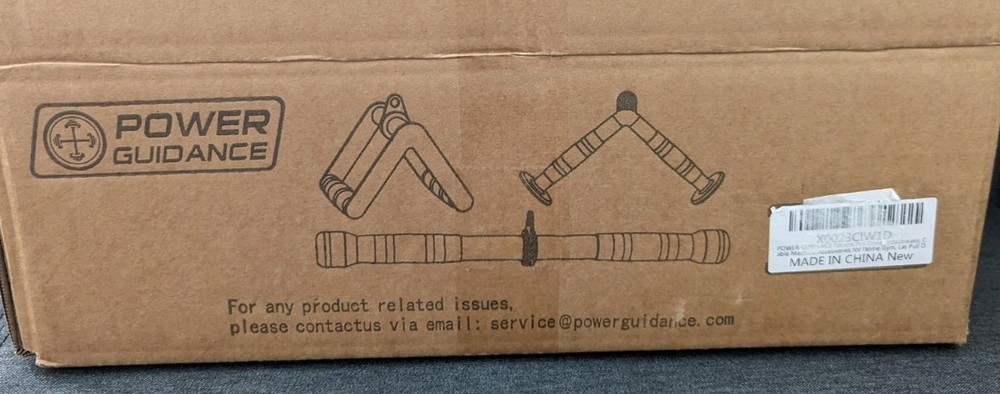 NIB - Power Guidance - Cable Machine Accessories - Triceps Attachments - 3 Piece