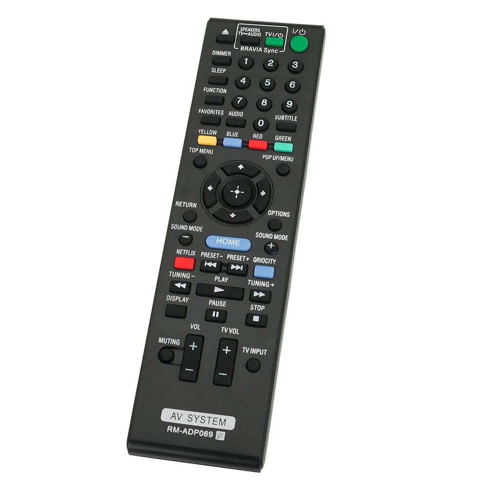 RM-ADP069 Replace Remote for Sony HBD-T79 HBD-E280 HBD-E580 BDV-N790W HBD-E3100