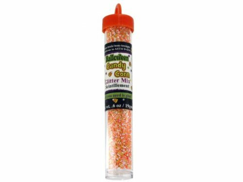 Glitter Holiday Mix .22 Grams: Halloween Candy Corn
