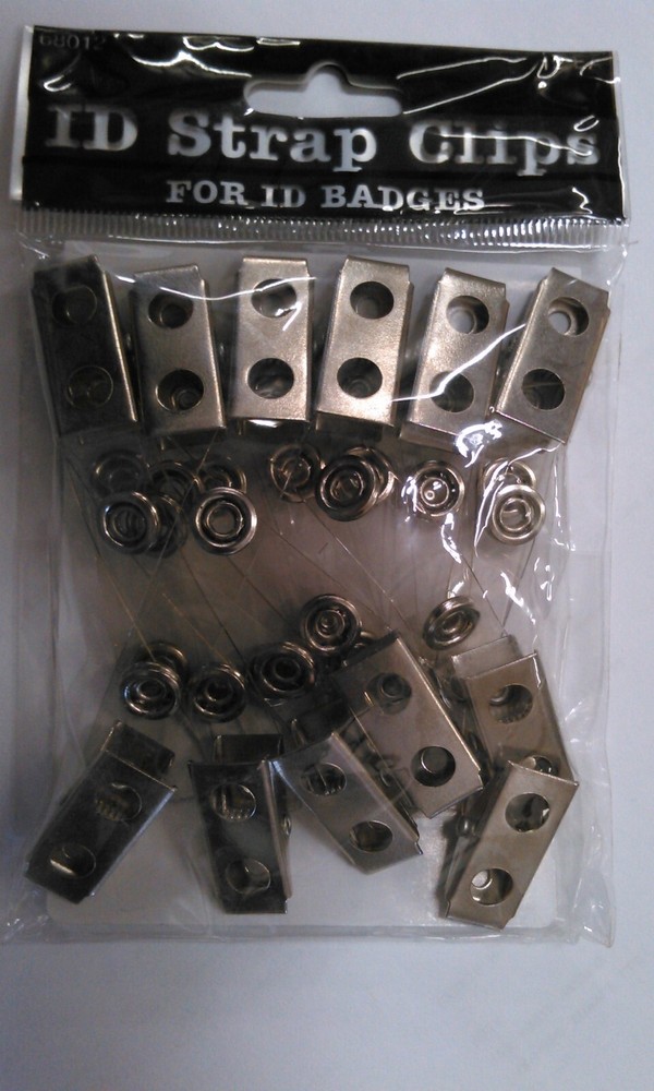 BRUMGARTEN'S I.D. STRAP CLIPS; 10 PER BAG
