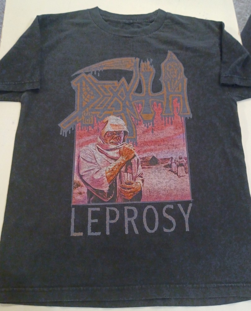 Death Leprosy Tee Shirt - Medium (?) READ & SEE PICS