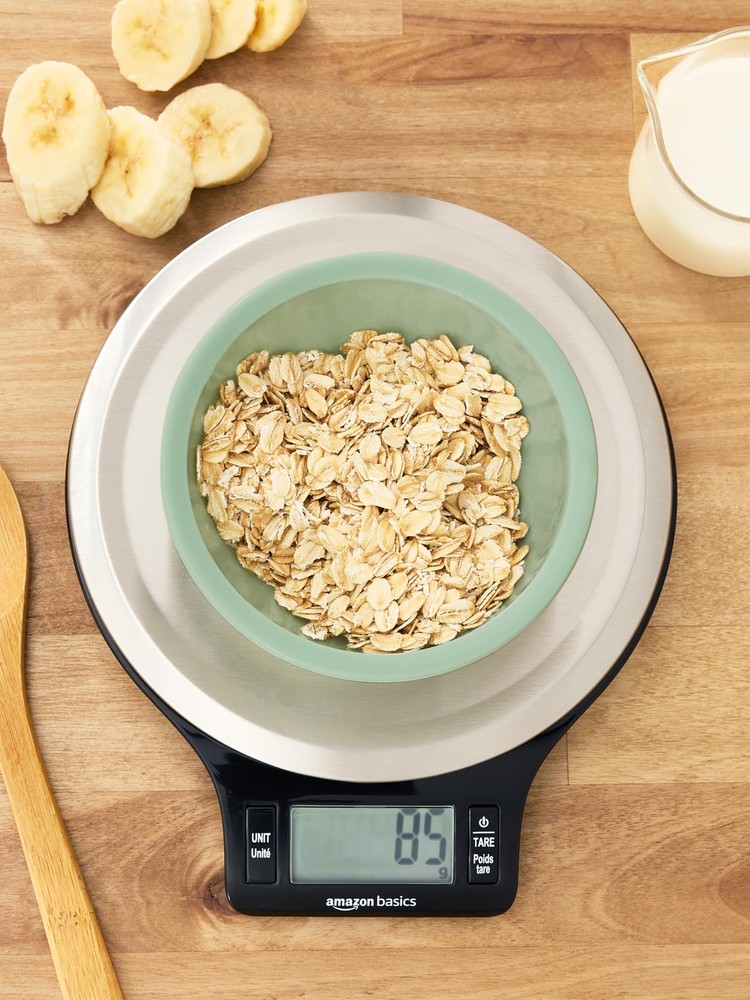 Digital Kitchen Scale with LCD Display Tare Function Multiple Units Weighs up to