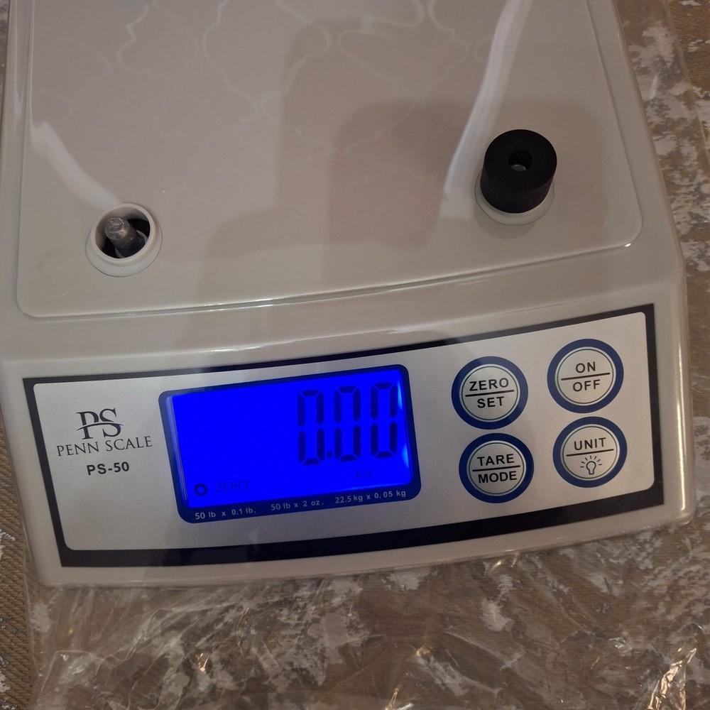 Penn Scale PS-50 Portion Control Scale Digital Kitchen Scale *Missing Pieces*