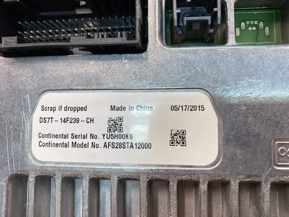 Ford Falcon Ranger PX2 XLT 2015 SYNC2 Display module DS7T-14F239-CH