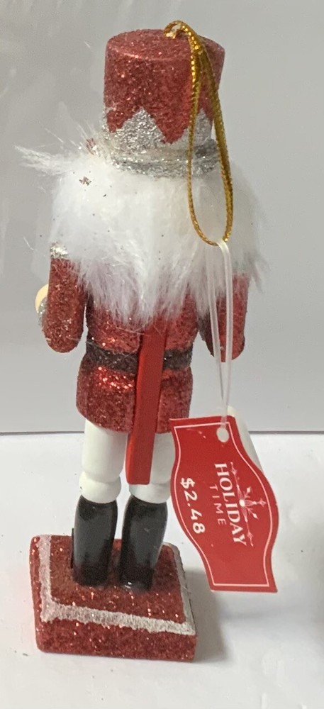 Holiday Time Nutcracker Red Solider