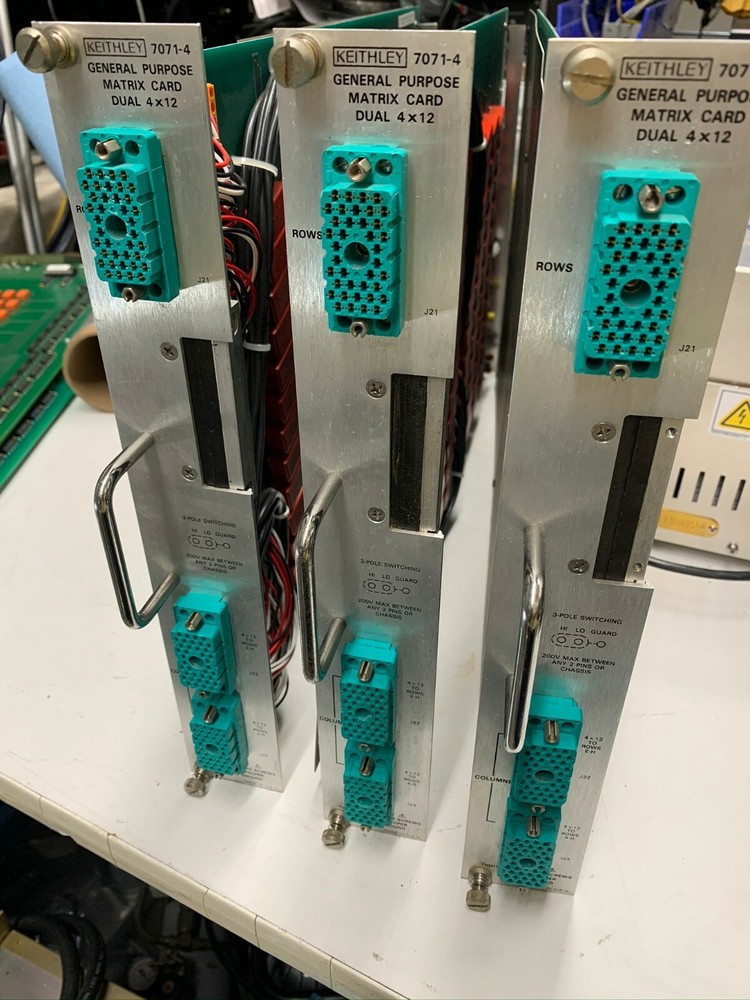 Keithley 7071-4  General Purpose Dual 4x12  Matrix Card for Keithley 707 or 708