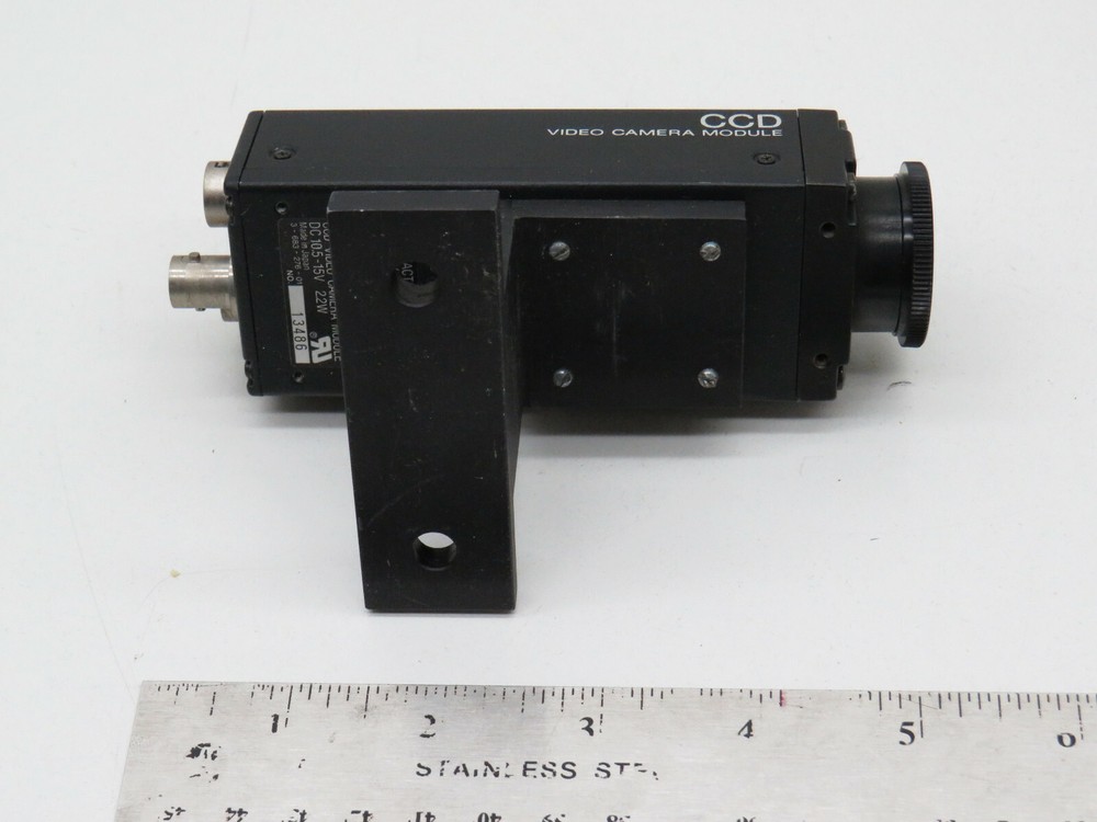 Sony XC-77 Industrial CCD Video Camera Module with Mounting Bracket