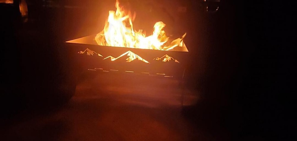 Square Fire Pit (Collapsible)