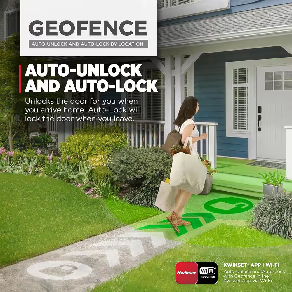 HALO Select Soft Modern Touchscreen Wi-Fi and Matter Enabled Smart Lock Deadbolt