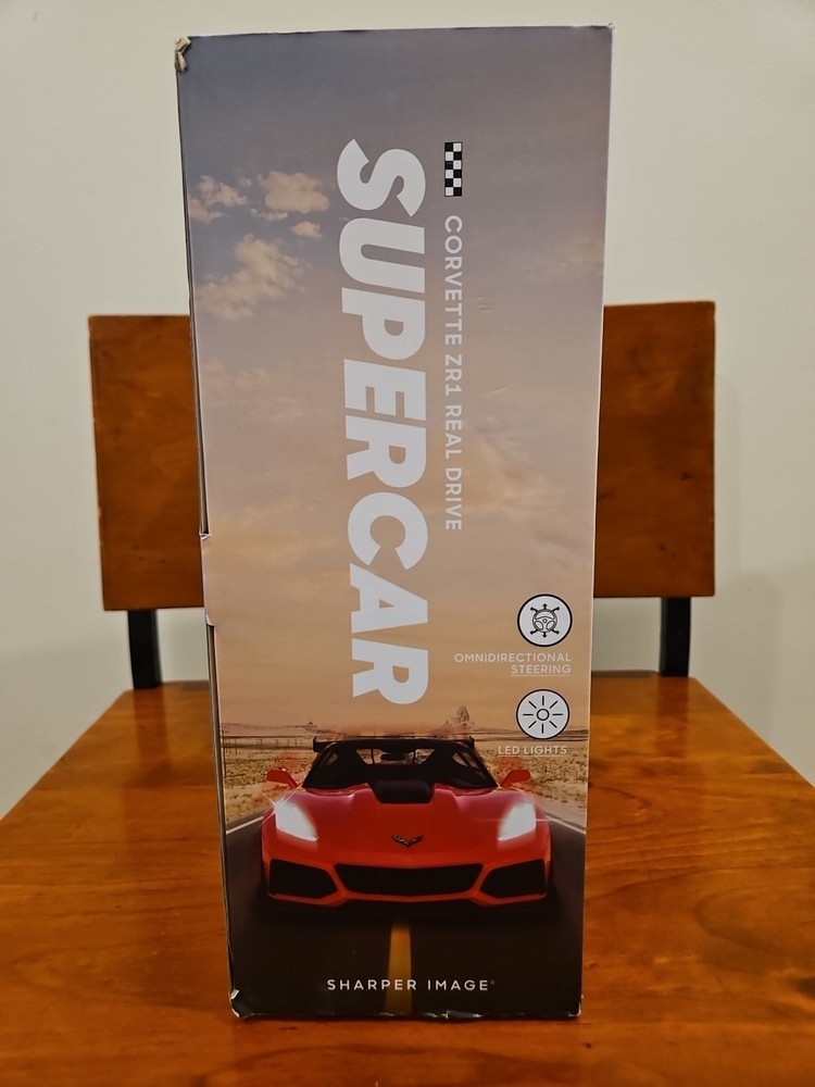 Sharper Image Remote Control 1:16 Scale Real Drive GM Corvette