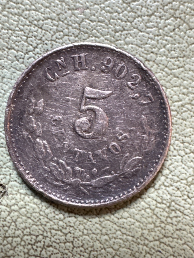 Mexico 5 centavos 1904 Cn H KM#400.2