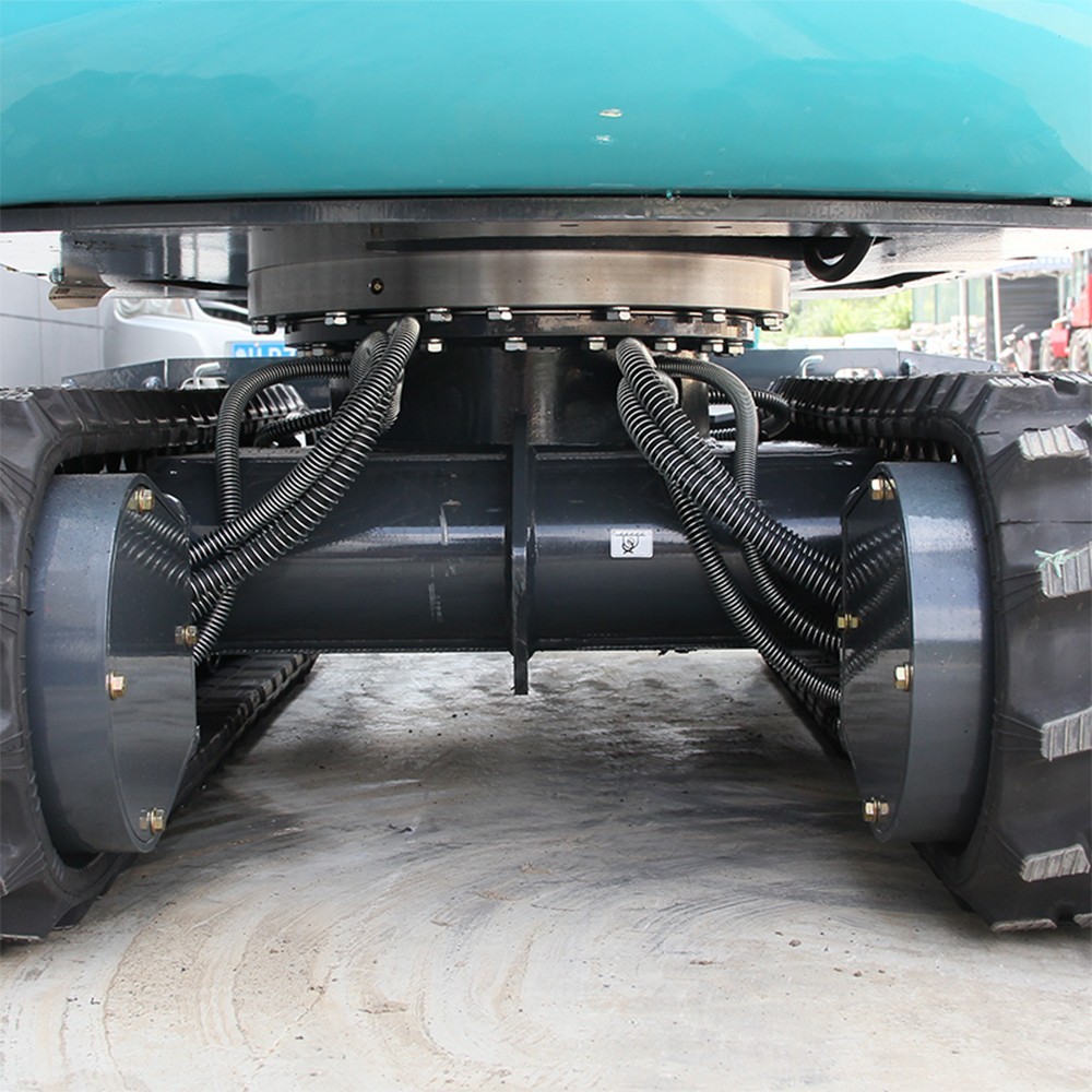 2.5-ton mini excavator, telescopic side-swing, pilot control, 5500lb mini digger