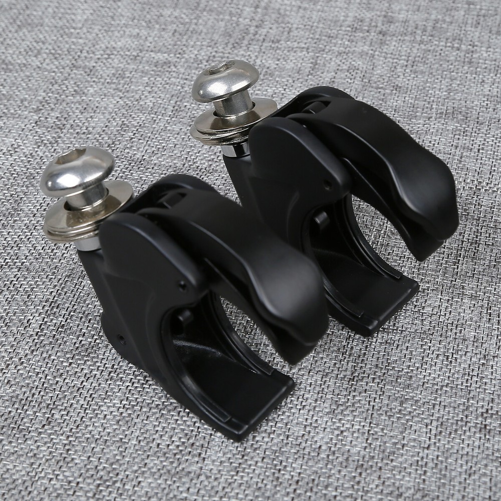 Windshield Windscreen & 41mm Quick Release Clamps Fit For Harley Dyna Softail US