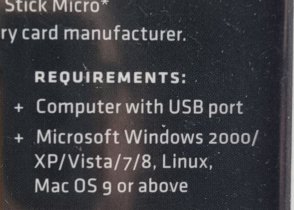 Pro Master SD/MS Multi Card Reader Code 5230 USB Stick Style