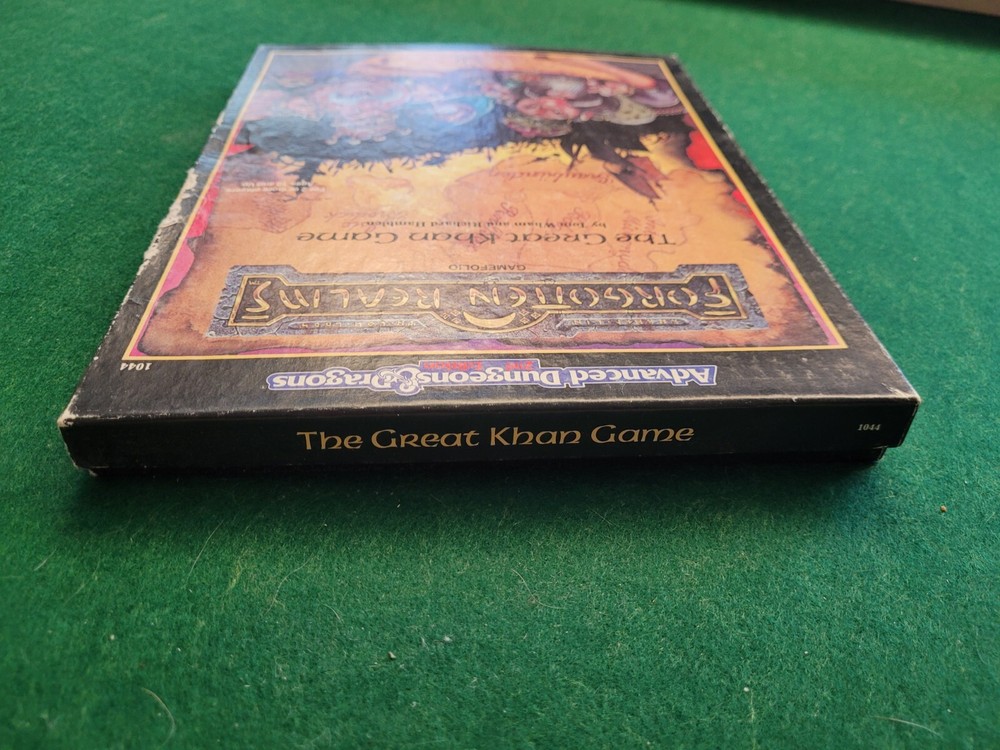 Advanced D&D TSR Forgotten Realms The Great Khan Game