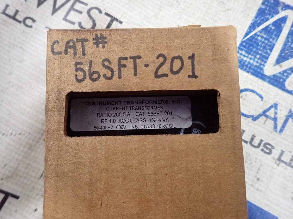 Instrument Transformer 56SFT-201 Current Transformer Ratio 200:5A