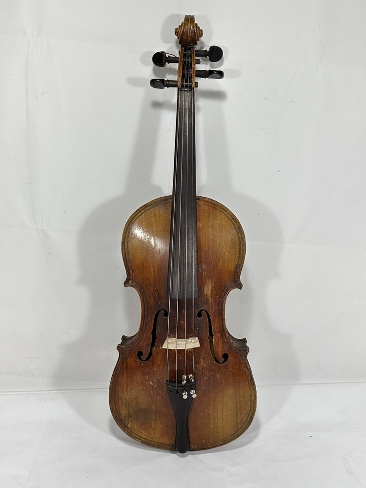 Antique German Violin Labeled "Carl Bachmann" With Case ~ Size 4/4
