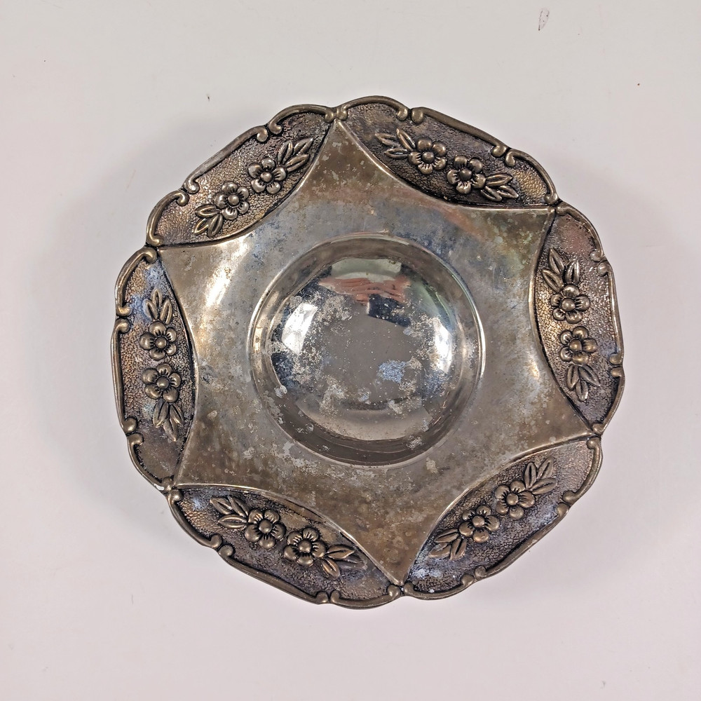 Vintage Studio Silversmiths Silver Plated Trinket Serving Dish