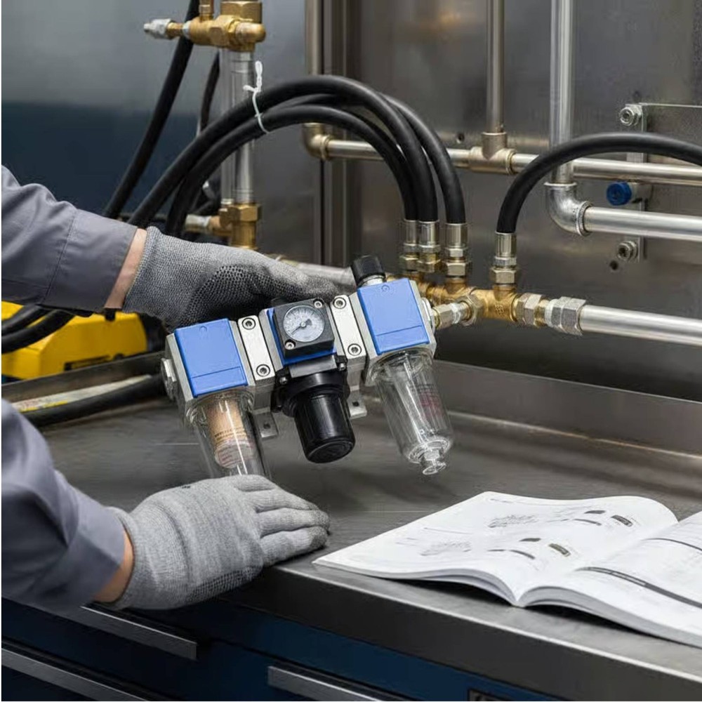 Air Strainer Pressure Controller Lubricator water/oil Separator Manufacturing