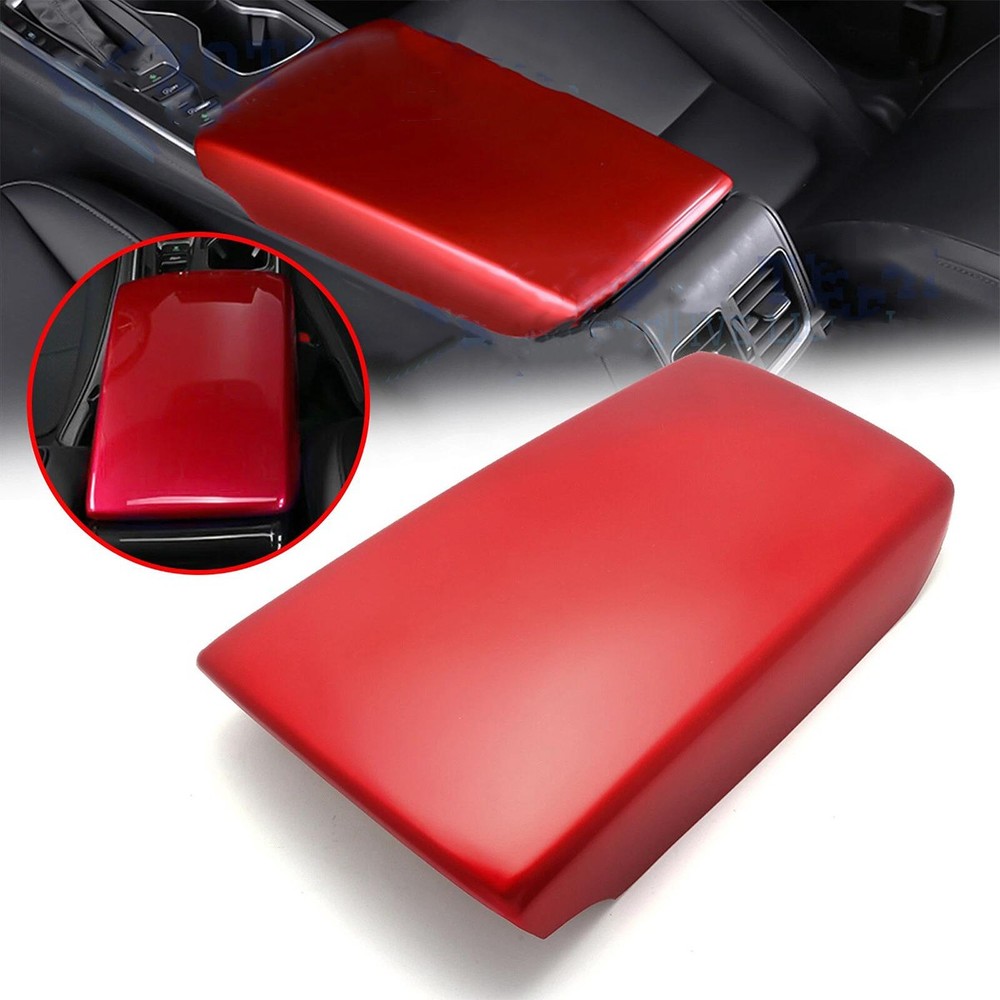For Honda Accord 2018-2022 10th Gen Center Armrest Box Panel Cover Trim Red NEW