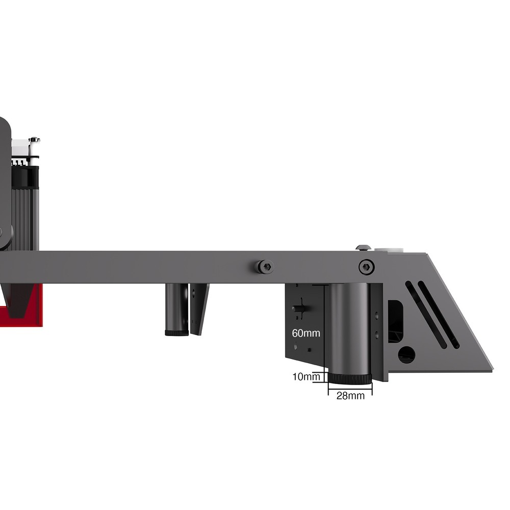 Longer Ray5 Laser Engraver Height Extension Kit 8 Riser Pads