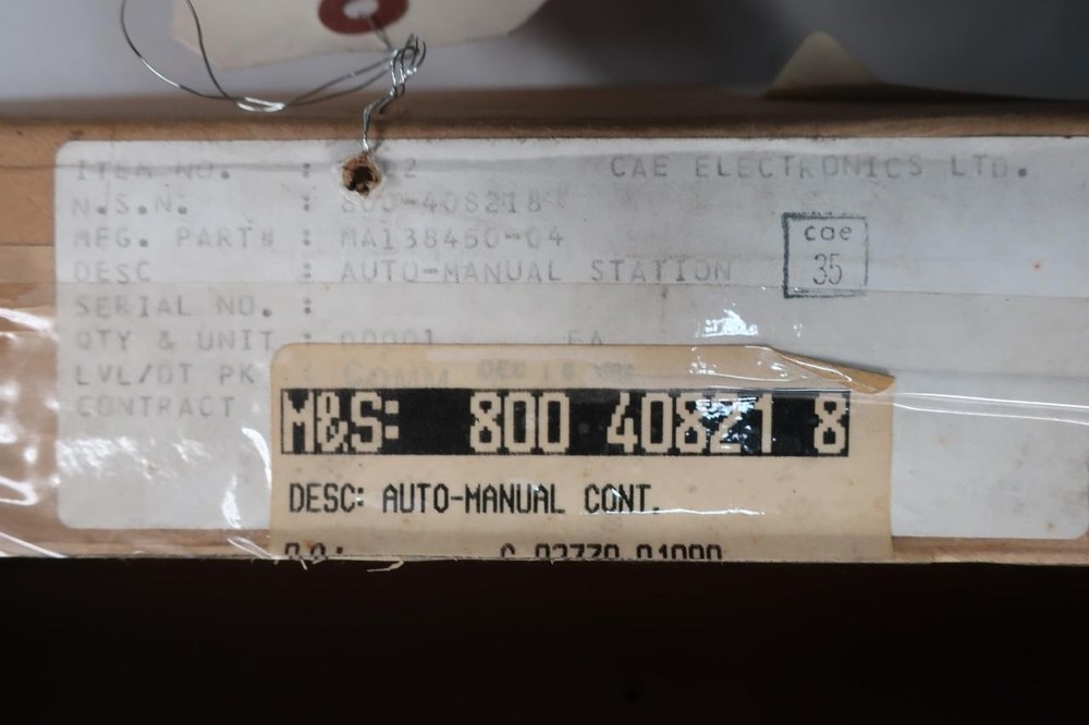 Cae Electronics MA138450-04 Bracket Assembly