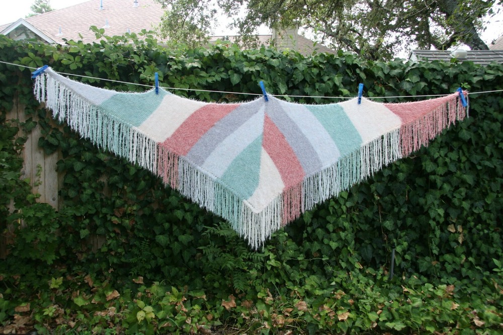 Shawl Collection to Machine Knit by Diana Sullivan