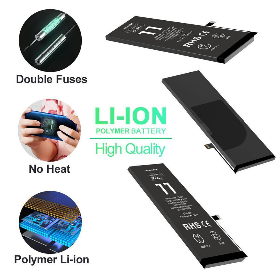 4500mAh Replacement OEM Internal Battery For iPhone 11 High Quality Tool Kit LOT
