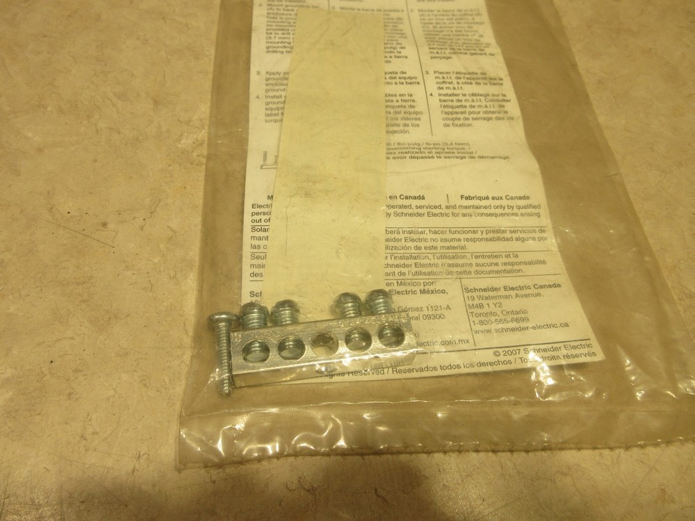 SQUARE D PK4GTA GROUNDING BAR KIT, IA0128