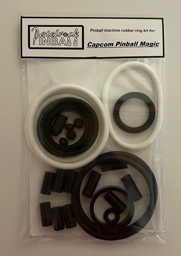 1995 Capcom Pinball Magic Pinball Machine Rubber Ring Kit