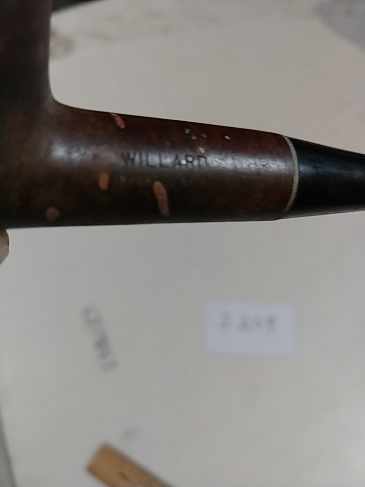 WILLARD Imported Briar Tobacco Smoking Pipe..