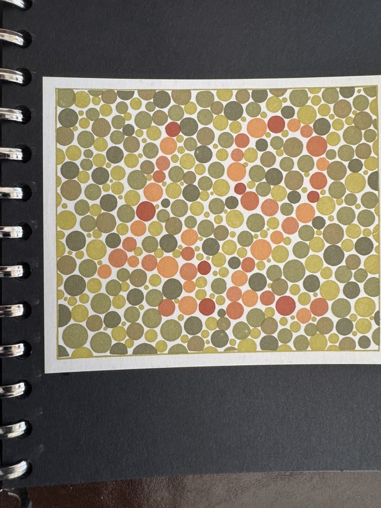 Pseudoisochromatic Plates for Testing Color Perception by American Optical