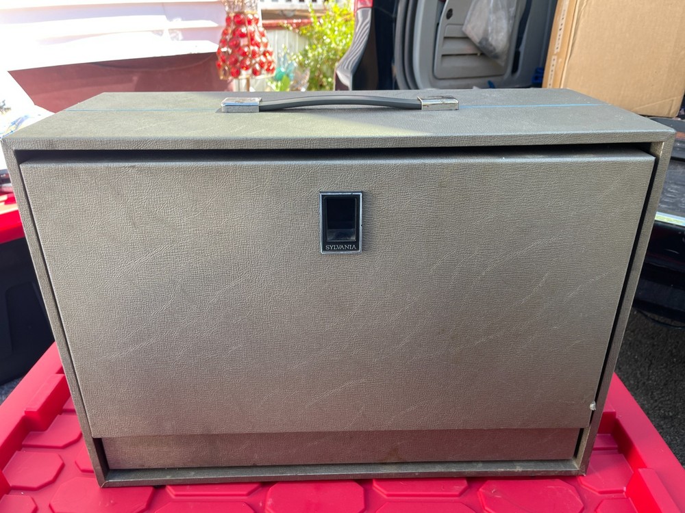 Sylvania Exponent 4/10 Solid State Garrard Record Player Turntable Tested Repair