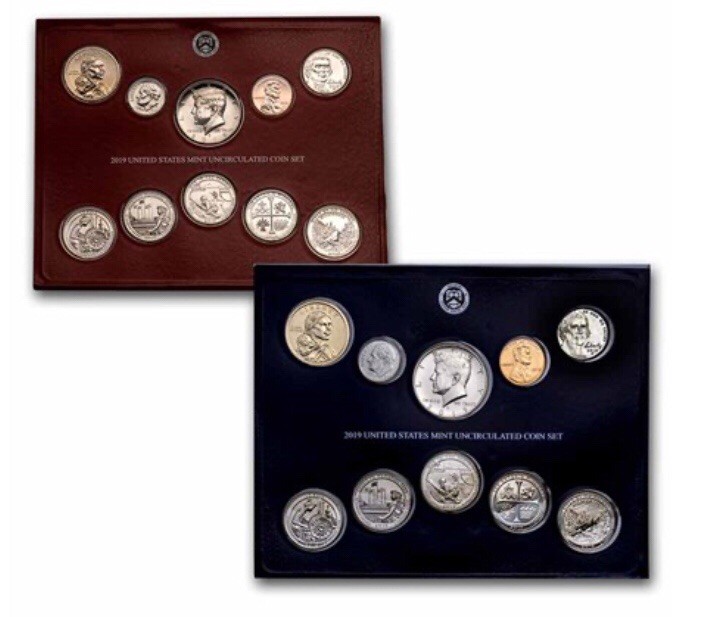 2019 Uncirculated Coin Set U.S Mint OGP COA