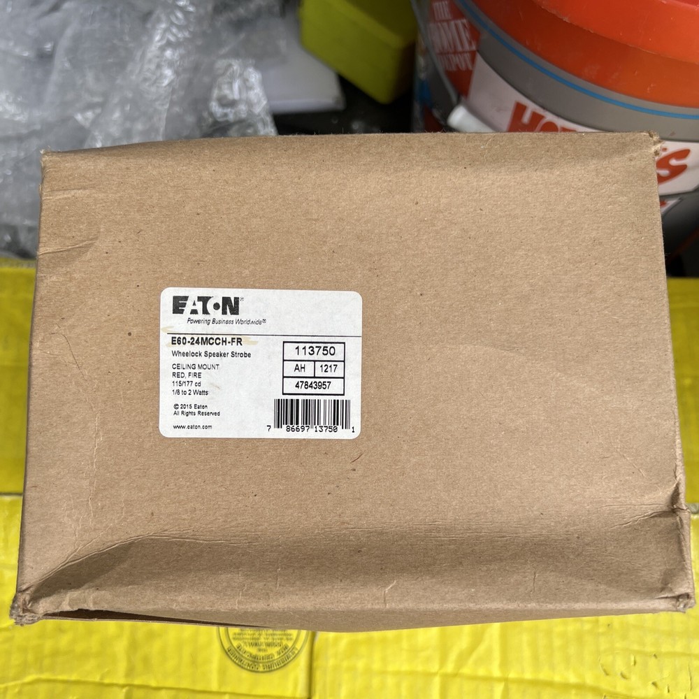 Cooper Wheelock E60-24MCCH-FR Speaker Strobes