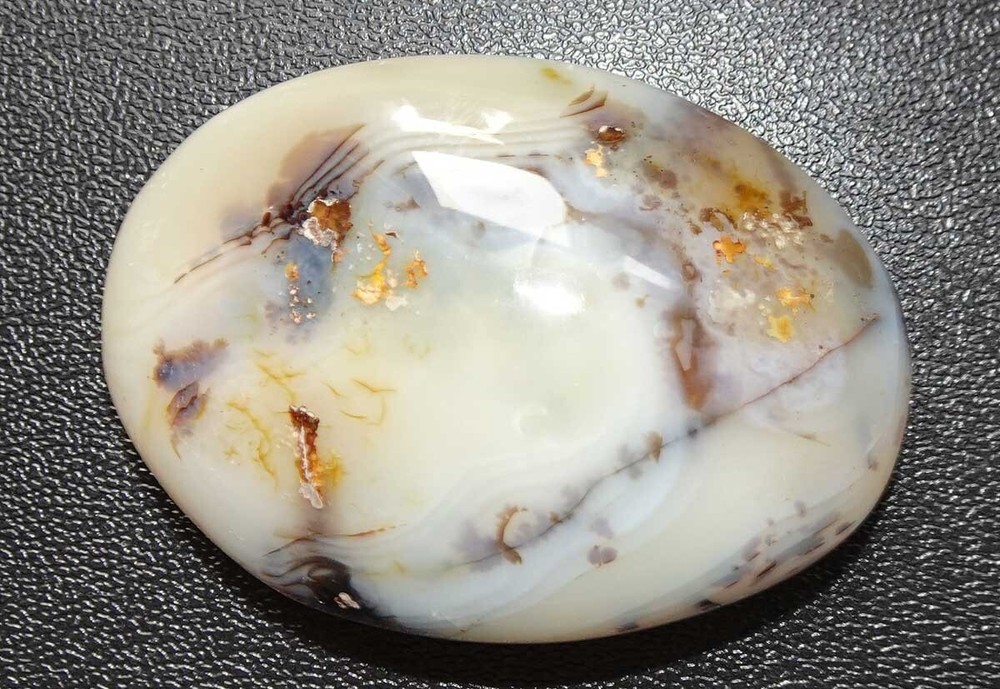 Dendritic Agate Polished Palmstone Madagascar sc750c