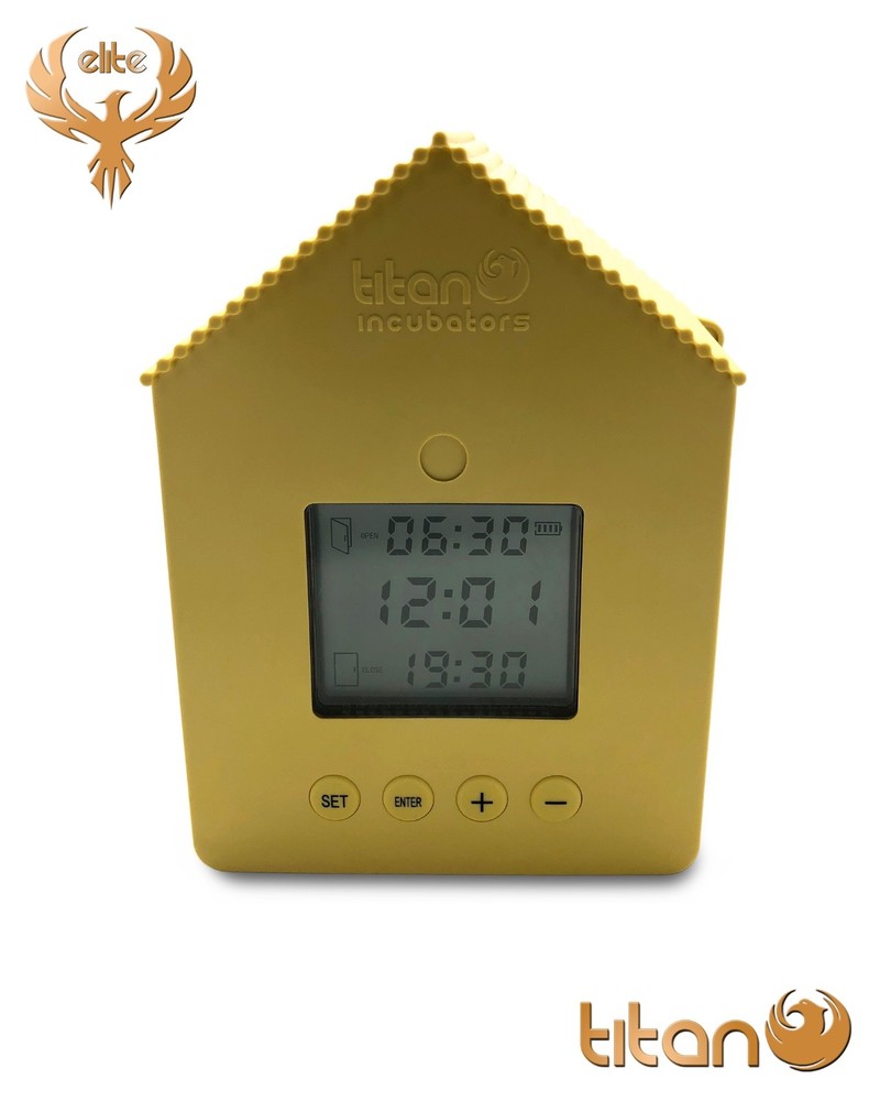 Automatic Chicken Door Opener / Closer with Timer Settings - ELITE