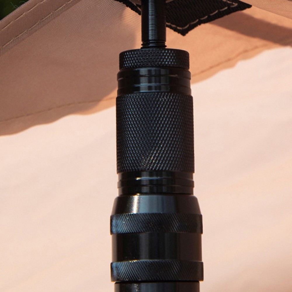 Convenient Reverse Storage Telescoping Tarp Poles Thimbles for Camping