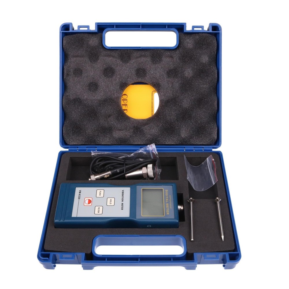 Digital Vibration Meter VM-6320 Vibration Analysis Meter Mechanical Vibration...