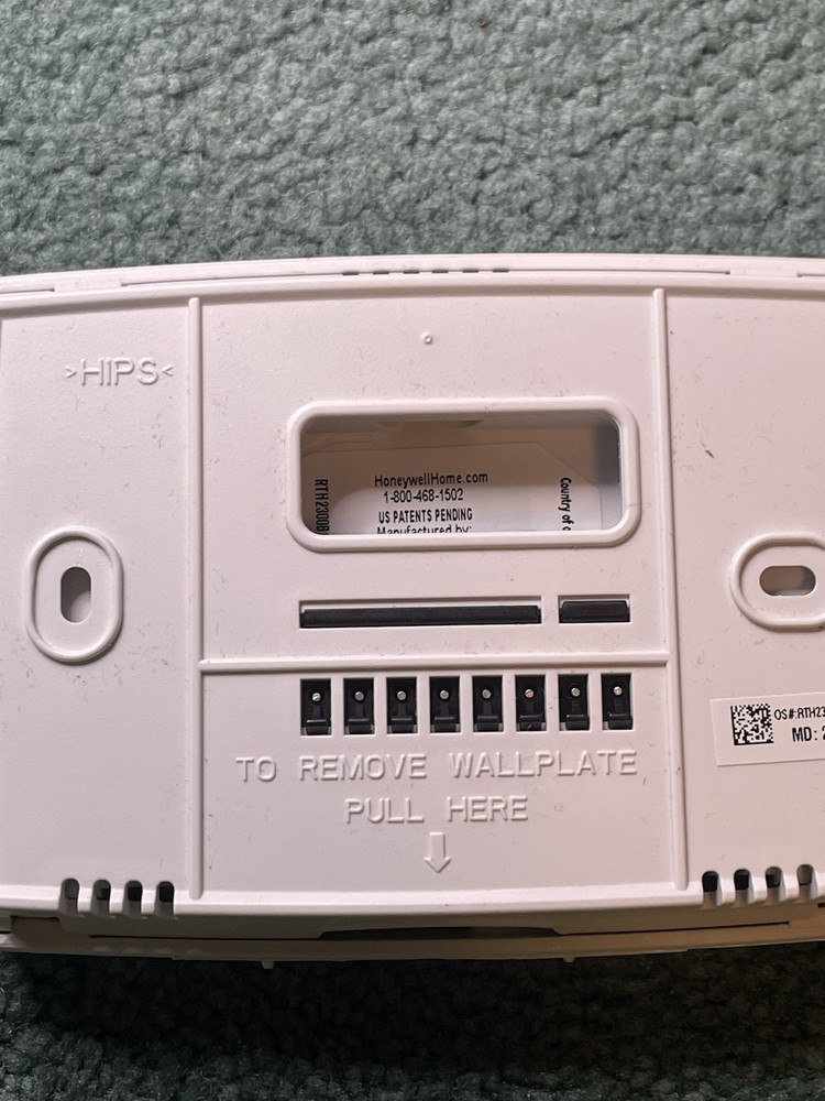 Honeywell programmable thermostat RTH2300B