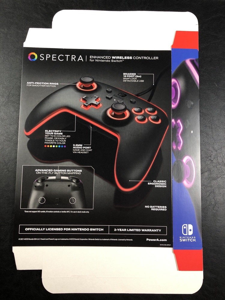 2x Large Nintendo Switch/Switch Lite & Spectra Controller - Promo Display Boxes