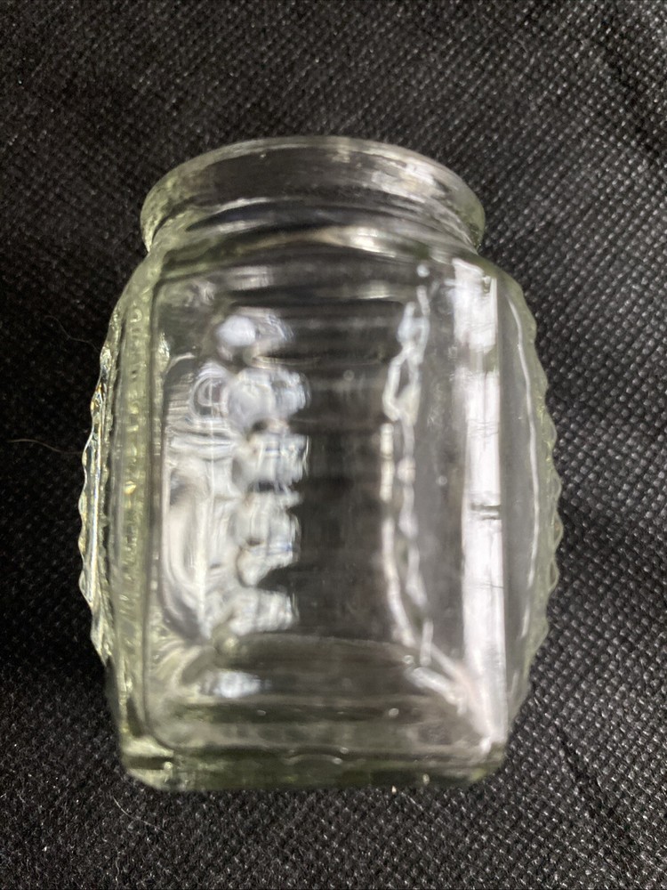 Glass Paste Jar 5.5cm Tall. REG. 840836 on Base