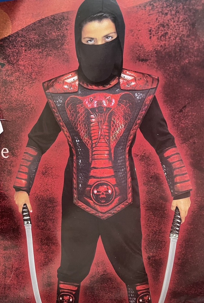 Cobra Ninja.  Costume. Size 8. New.
