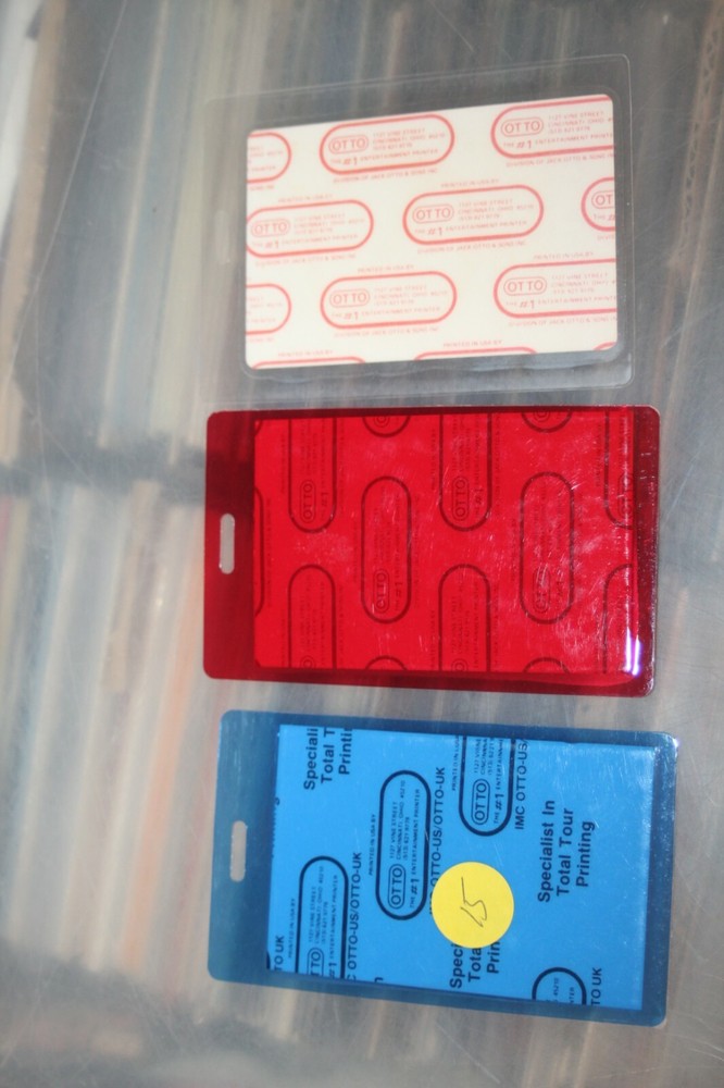 Neil Young - 3x Backstage Pass laminated - FREE POSTAGE