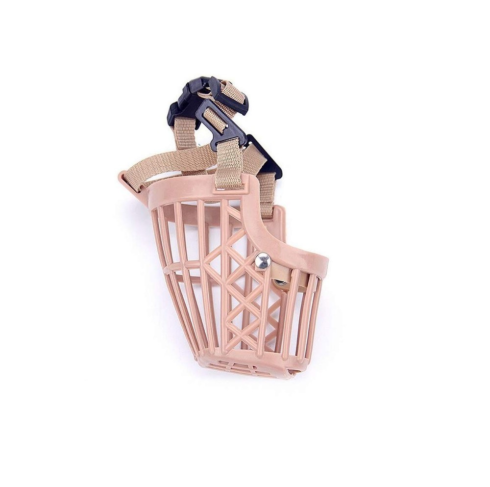 7pcs/Set Plastic Dog Muzzle, Anti Bite Adjustable Pet Basket, Dogs Training M...