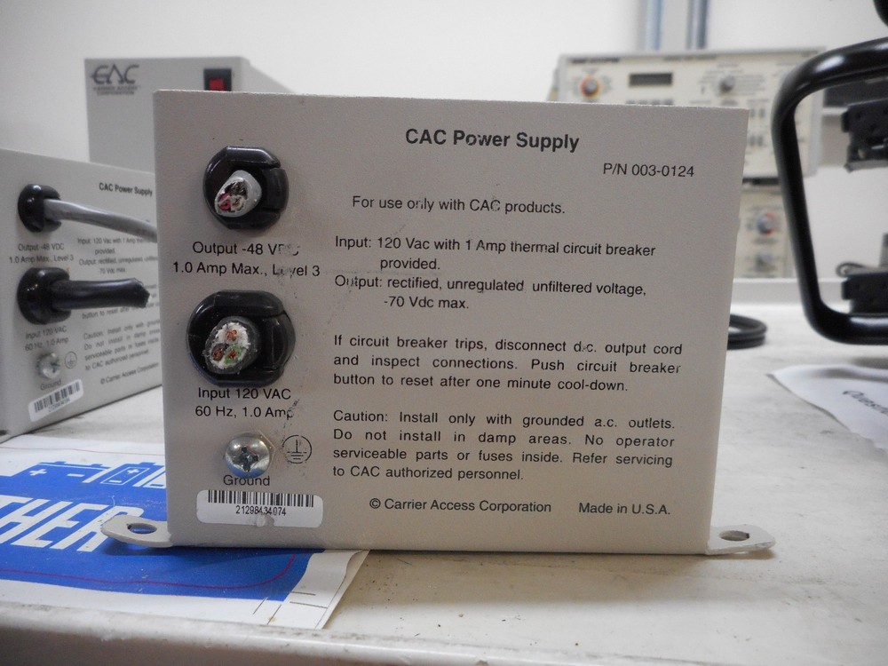 CAC Power Supply 003-0124