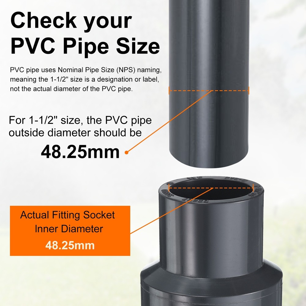 Reducing Coupling 1-1/2 x 1" Increaser/Reducer Coupling Pipe Fittings