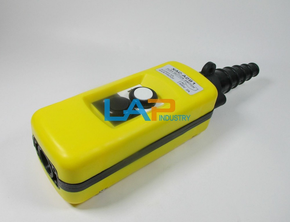 1PCS New XAC-A281 Pendant Control Stations Crane 2 Pushbutton Switch AC250V 5A